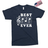 Best Dad Ever Funny Music Note Exclusive T-shirt