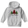 lumberjack tree merry christmas Youth Hoodie