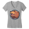 Cheeseburger! The bear in Far Cry 5 Women's V-Neck T-Shirt