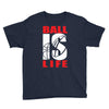 ball is life funny sports Youth Tee