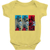 rock, paper, dragon Baby Onesie