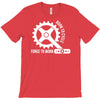 born to cycle forced to work T-Shirt
