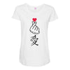 Japanese Love Maternity Scoop Neck T-shirt