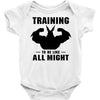 Training to be Like All Might Baby Bodysuit