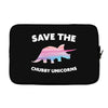 Save The Chubby Unicorns Laptop sleeve