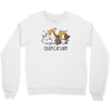 crazy cat lady Crewneck Sweatshirt