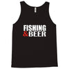 fishing and beer Tank Top
