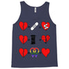 ls lesbian full heart Tank Top