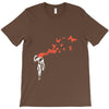 banksy headshot butterfly T-Shirt