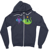 foiled again Zipper Hoodie