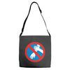 no quenelle! Adjustable Strap Totes
