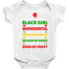 i'm not just a black girl Baby Bodysuit