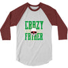 father crazy 3/4 Sleeve Shirt