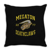 megaton deathclaws Throw Pillow