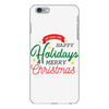 we wish you happy holidays &amp; merry christmas iPhone 6 Plus/6s Plus Case