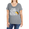 This Girl Loves Tacos Ladies Curvy T-Shirt
