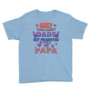 only the best dads get promoted to papa Youth Tee