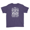 love camping!!! Youth Tee