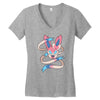 dragon eater Women's V-Neck T-Shirt