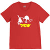 pew yoda wars funny V-Neck Tee