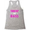 turn up the bass Racerback Tank