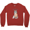 the big meowski Crewneck Sweatshirt
