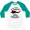 New Gram 2018 Rokie Dept. 3/4 Sleeve Shirt