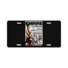funny star wars empire magazine cover ideal birthday present License Plate