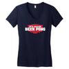 it's called beer pong Women's V-Neck T-Shirt