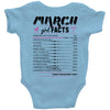 March Girl Facts Aries Baby Onesie