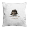 antisocial Throw Pillow