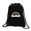 Rainbow Unicorn Drawstring Bags
