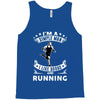 simple man running Tank Top
