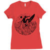 surf and shine Ladies Fitted T-Shirt