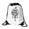 dream catcher Drawstring Bags