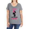 she's beauty she's grage she's punch you in the face Ladies Curvy T-Shirt