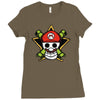 pirate plumber Ladies Fitted T-Shirt