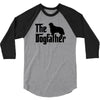 the dogfather cavalier king charles spaniel 3/4 Sleeve Shirt