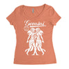 gemini Women's Triblend Scoop T-shirt