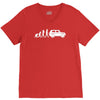 evolution of man, lada niva V-Neck Tee