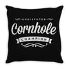 undisputed cornhole champion Throw Pillow