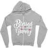 Blessed to be Called Granny Zipper Hoodie