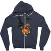 dragon duel collide Zipper Hoodie