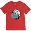 Astronaut Cat V-Neck Tee