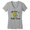 world's best nana Women's V-Neck T-Shirt