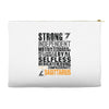 Strong Independent Motivated Sagittarius Accessory Pouches