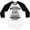 Super Cool Gigi Of A Freaking Awesome Granddaughter 3/4 Sleeve Shirt