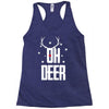oh deer Racerback Tank