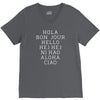 hello 7 languages hola bonjour ni hao chinese french italian V-Neck Tee