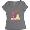 five nights at freddy's celebrate! Women's Triblend Scoop T-shirt